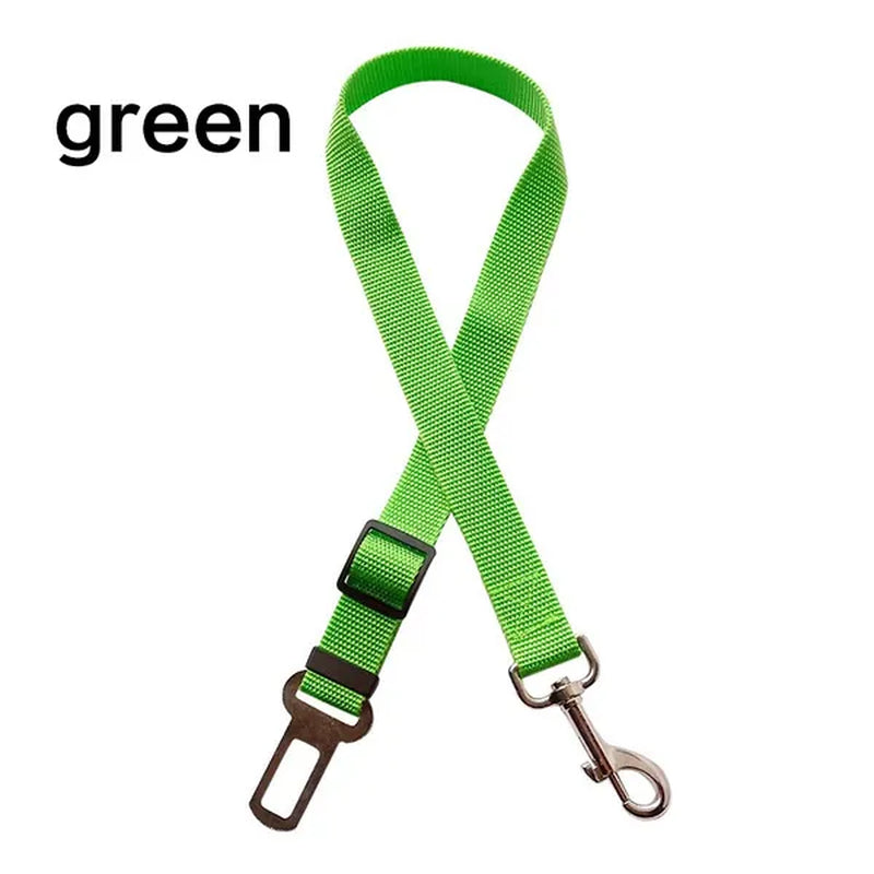 1PC/2PCS Car Seat Belt Pet Dog Leash Adjustable Leash Safety Travel Clip Puppy Collar Leash Pet Supplies Dog Accessories