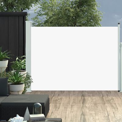 Sidemarkise 100x500 cm kremhvit