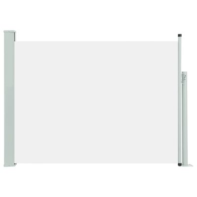Sidemarkise 100x500 cm kremhvit