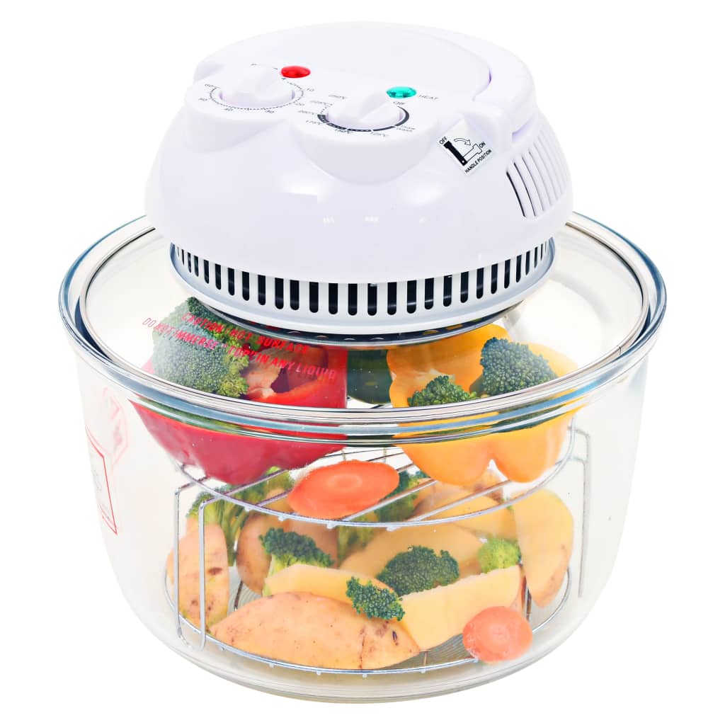 Halogen konveksjonsovn med forlengelsesring 800 W 10 L