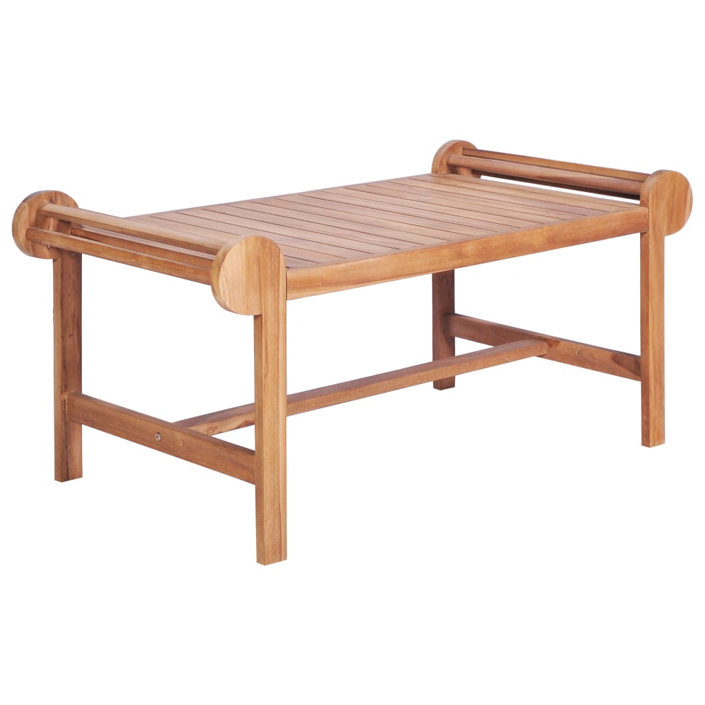 Salongbord 100x50x45 cm heltre teak