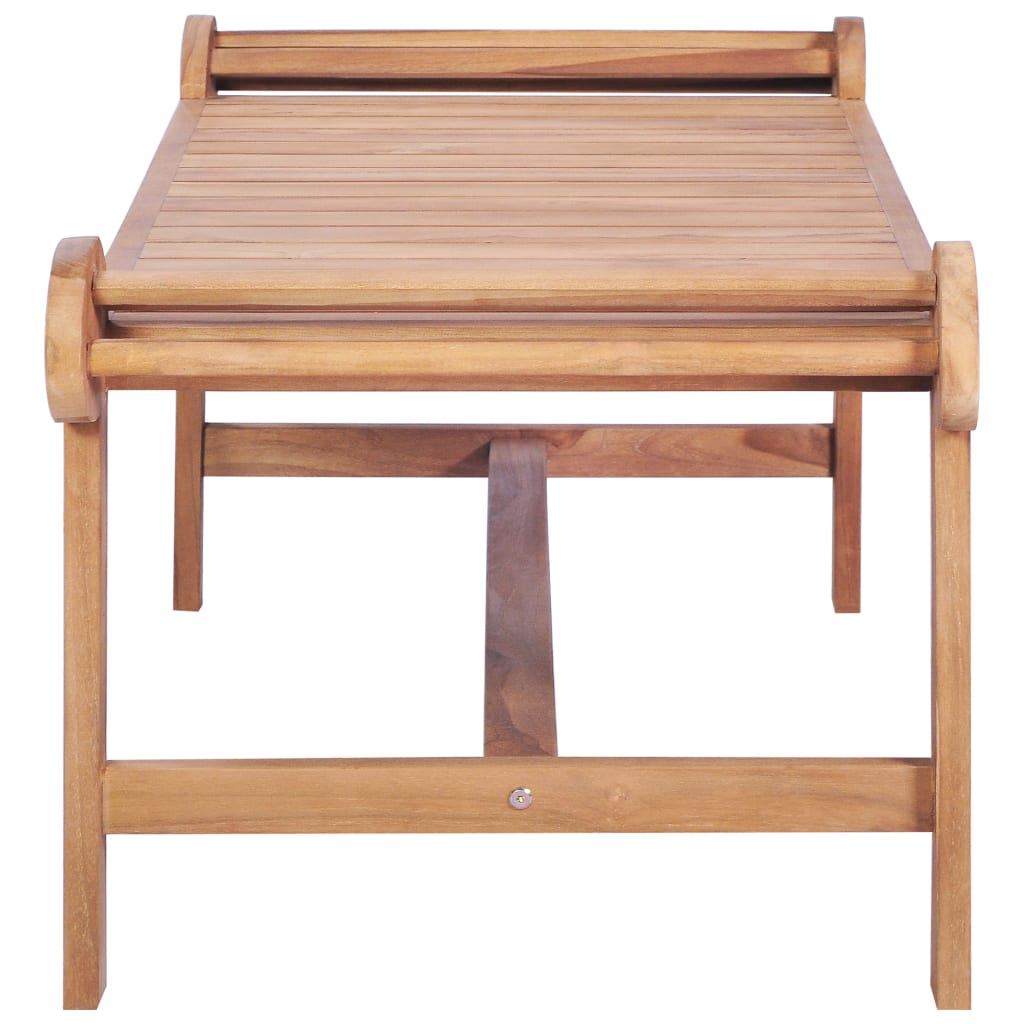 Salongbord 100x50x45 cm heltre teak