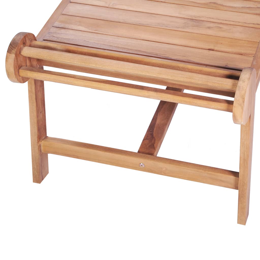 Salongbord 100x50x45 cm heltre teak