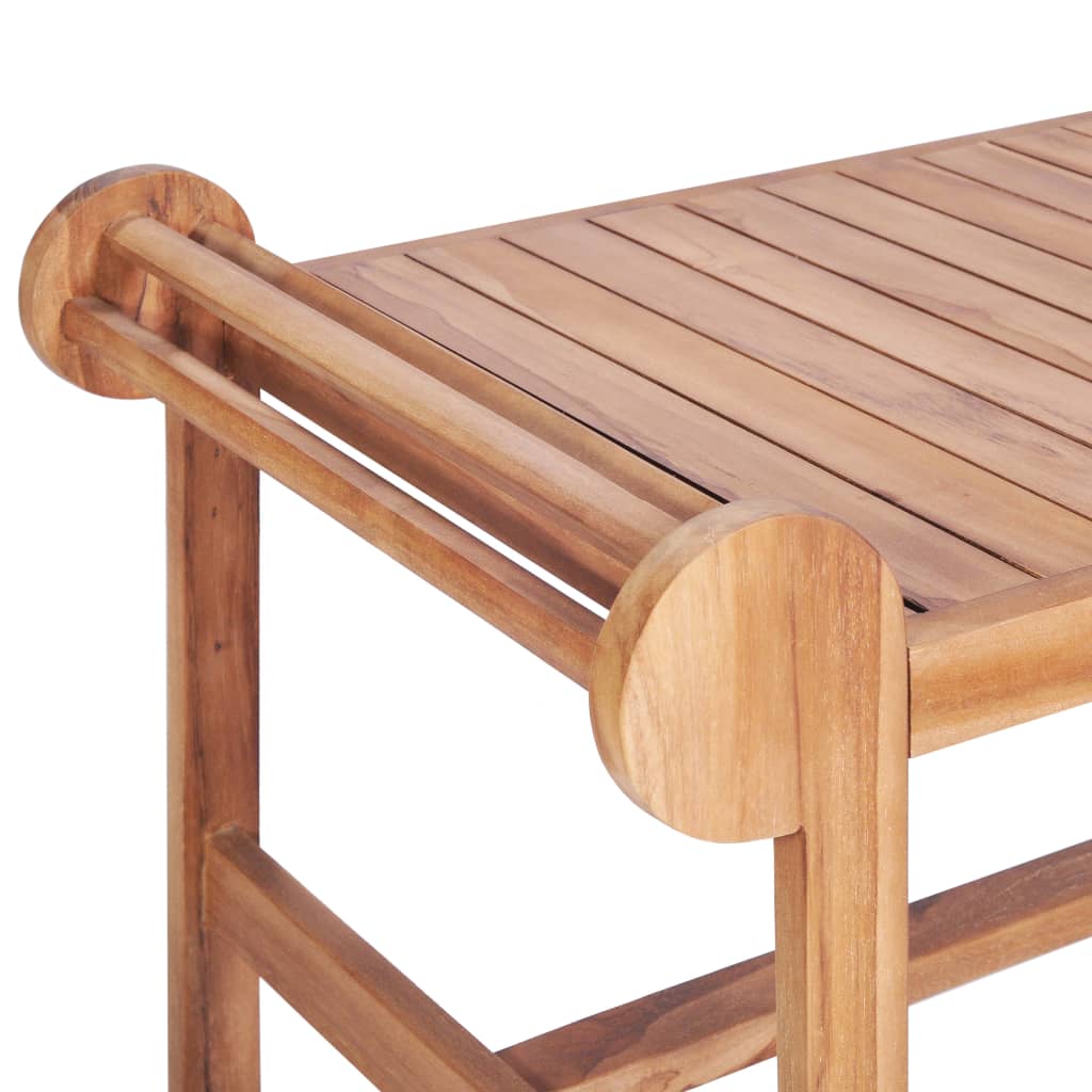 Salongbord 100x50x45 cm heltre teak