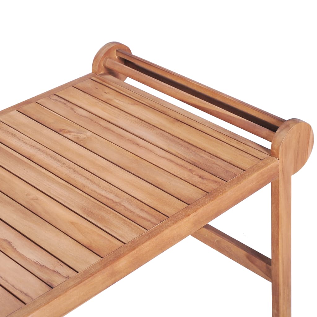 Salongbord 100x50x45 cm heltre teak
