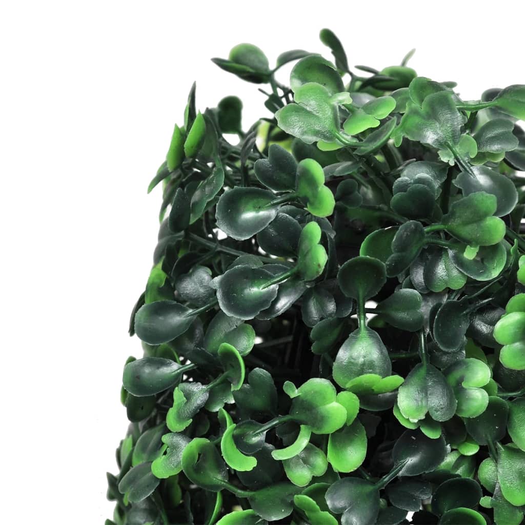 Kunstig buksbompyramide sett med 3 stk