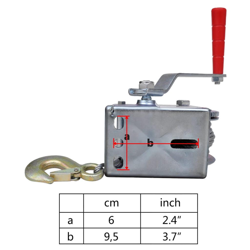 Håndvinsj 360 kg