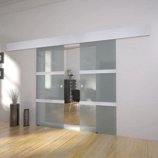 Doble Skyvedører Glass
