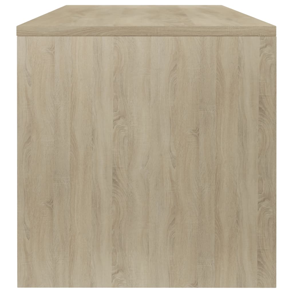 Salongbord sonoma eik 100x40x40 cm konstruert tre