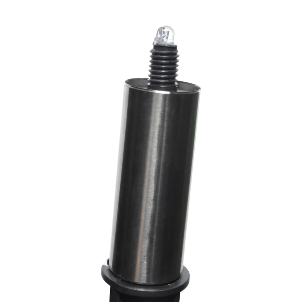 Hagelys 6 stk LED med jordspyd og solcellepaneler