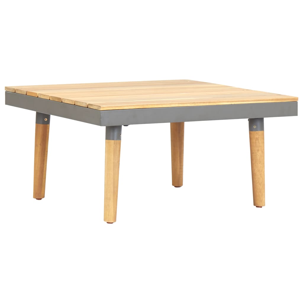Hagesalongbord 60x60x31,5 cm heltre akasie