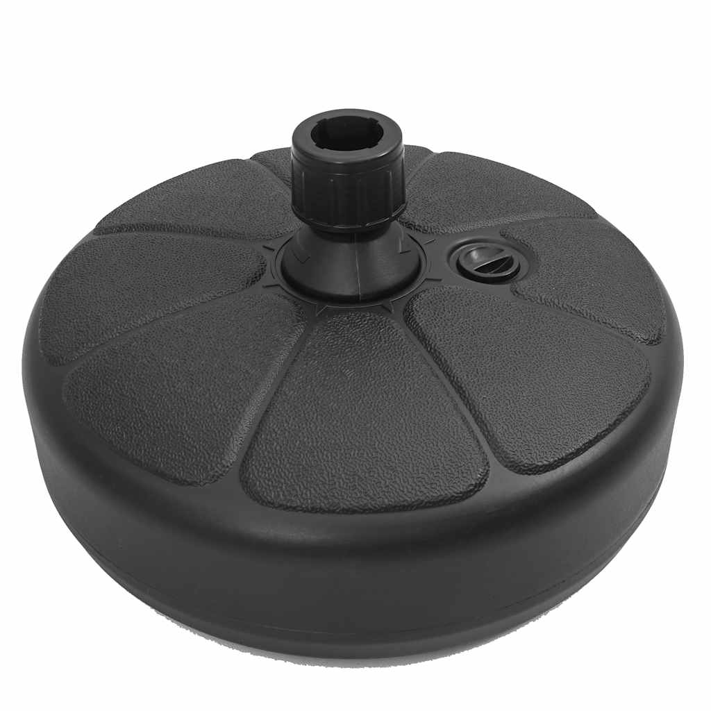 Parasollfot sand/vann 15 L svart