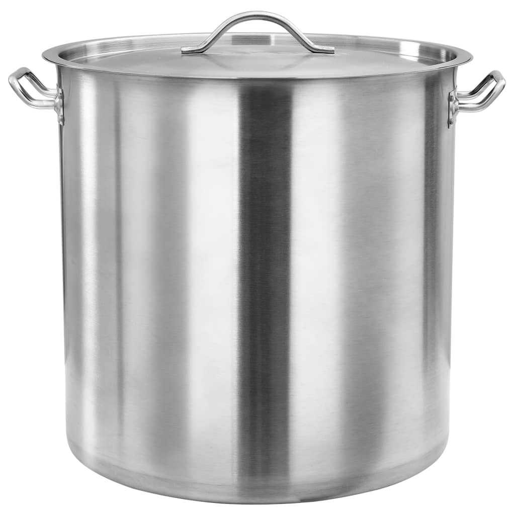 Gryte 50 L 40x40 cm rustfritt stål