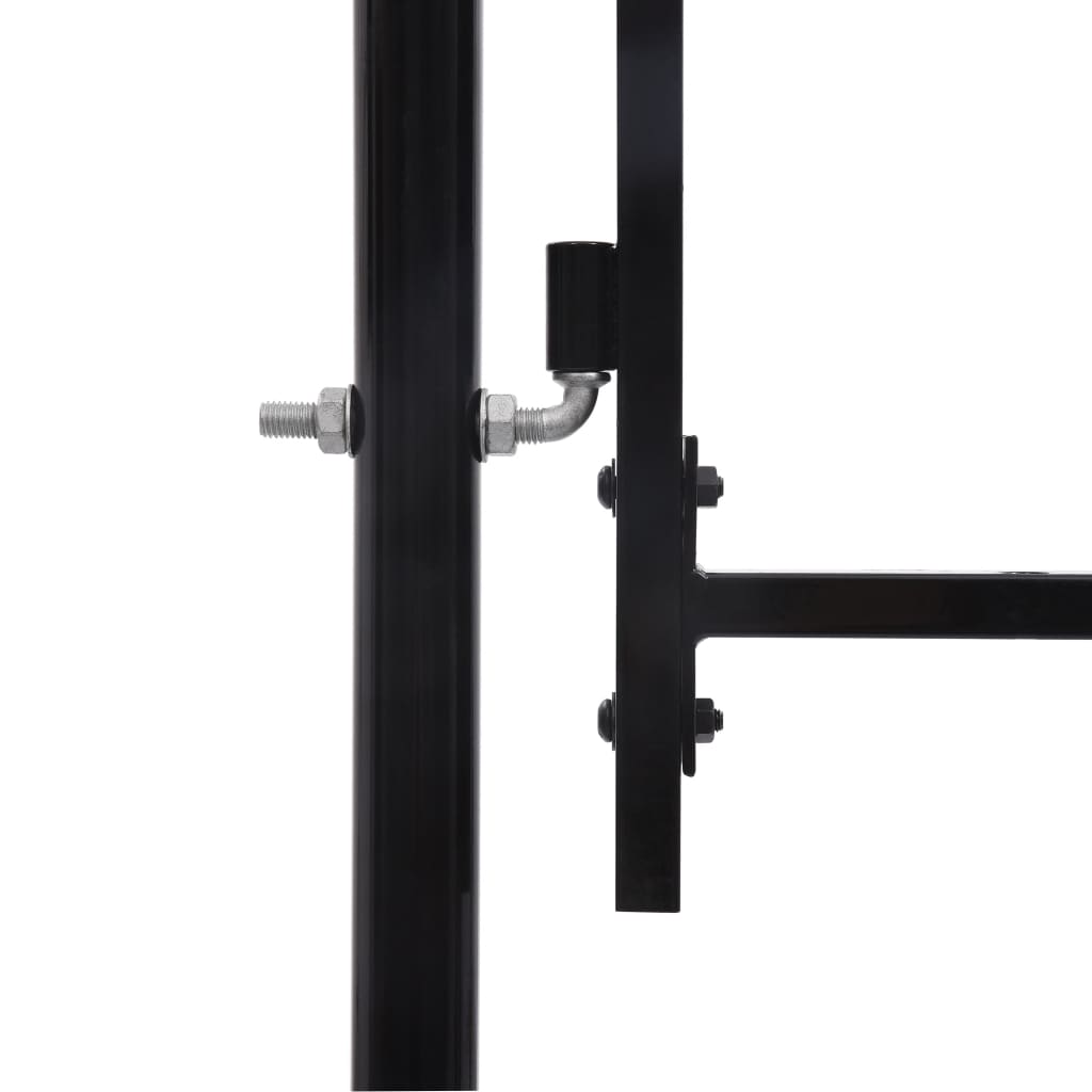 Dobbel hageport med spydhoder 400x200 cm