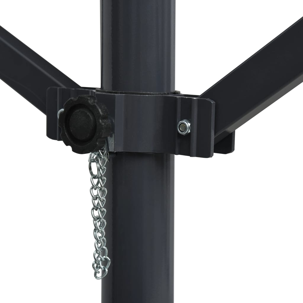 Frittstående markise 400x300 m antrasitt