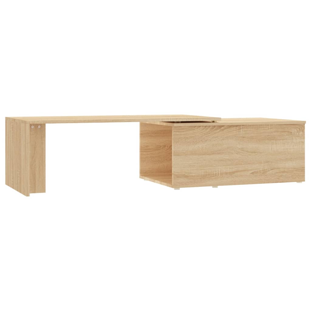 Salongbord sonoma eik 150x50x35 cm konstruert tre