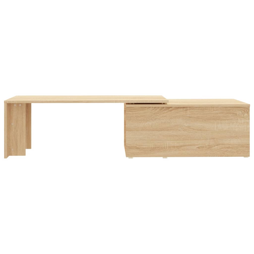 Salongbord sonoma eik 150x50x35 cm konstruert tre