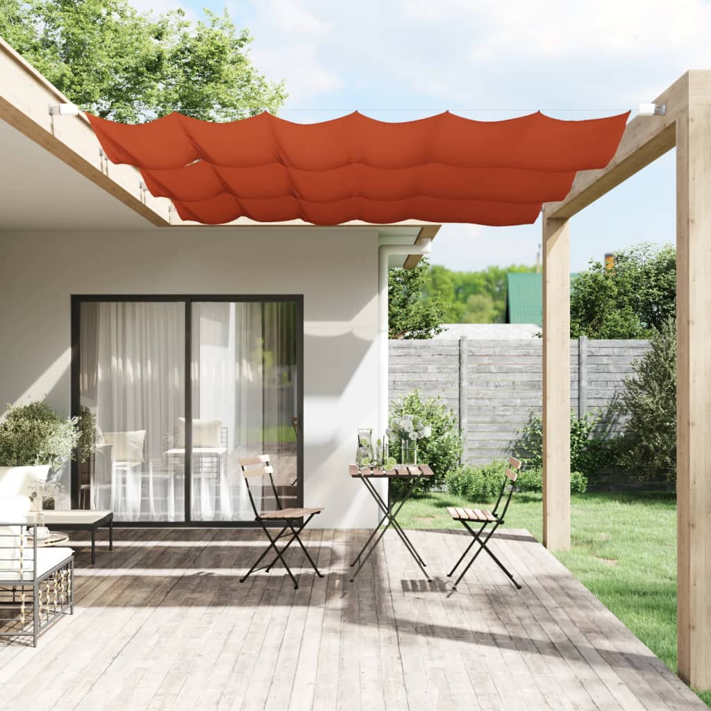 Vertikal markise terrakotta 100x270 cm oxfordstoff