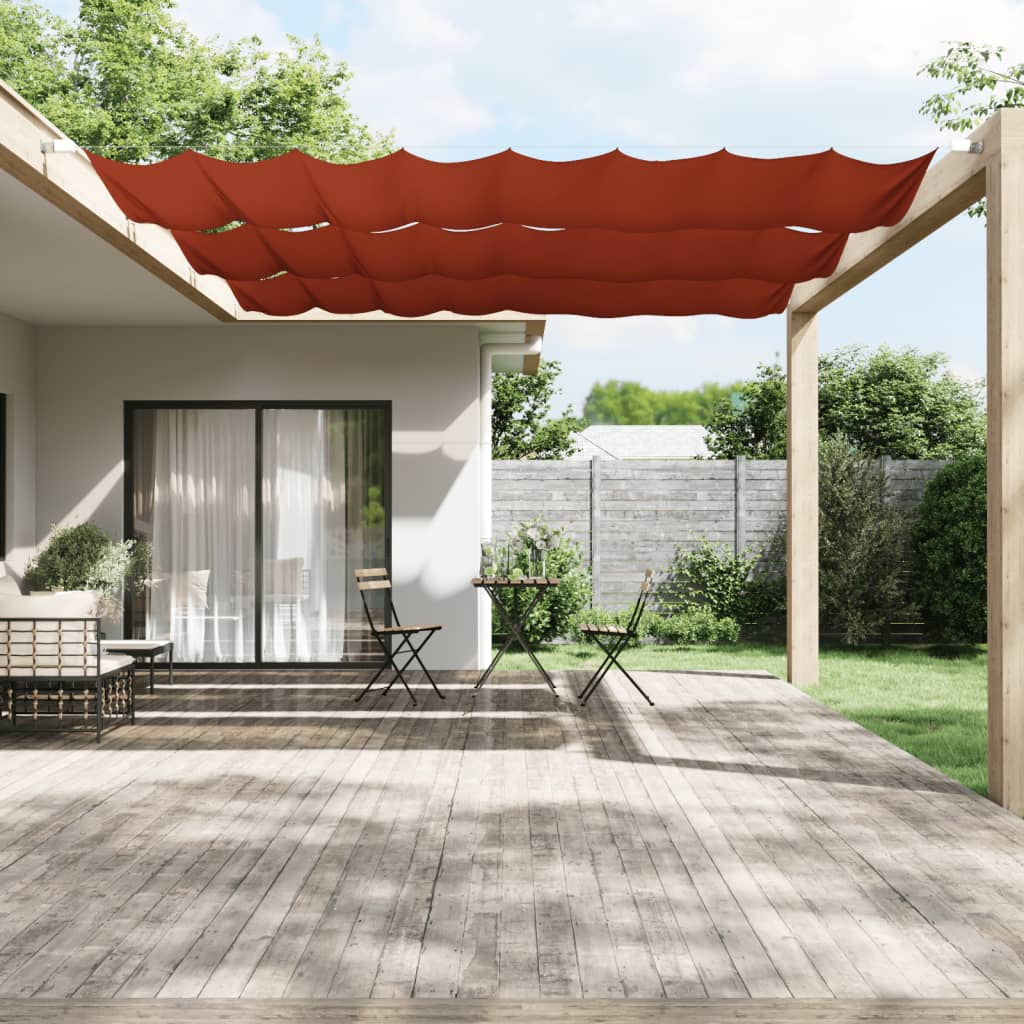 Vertikal markise terrakotta 140x360 cm oxfordstoff
