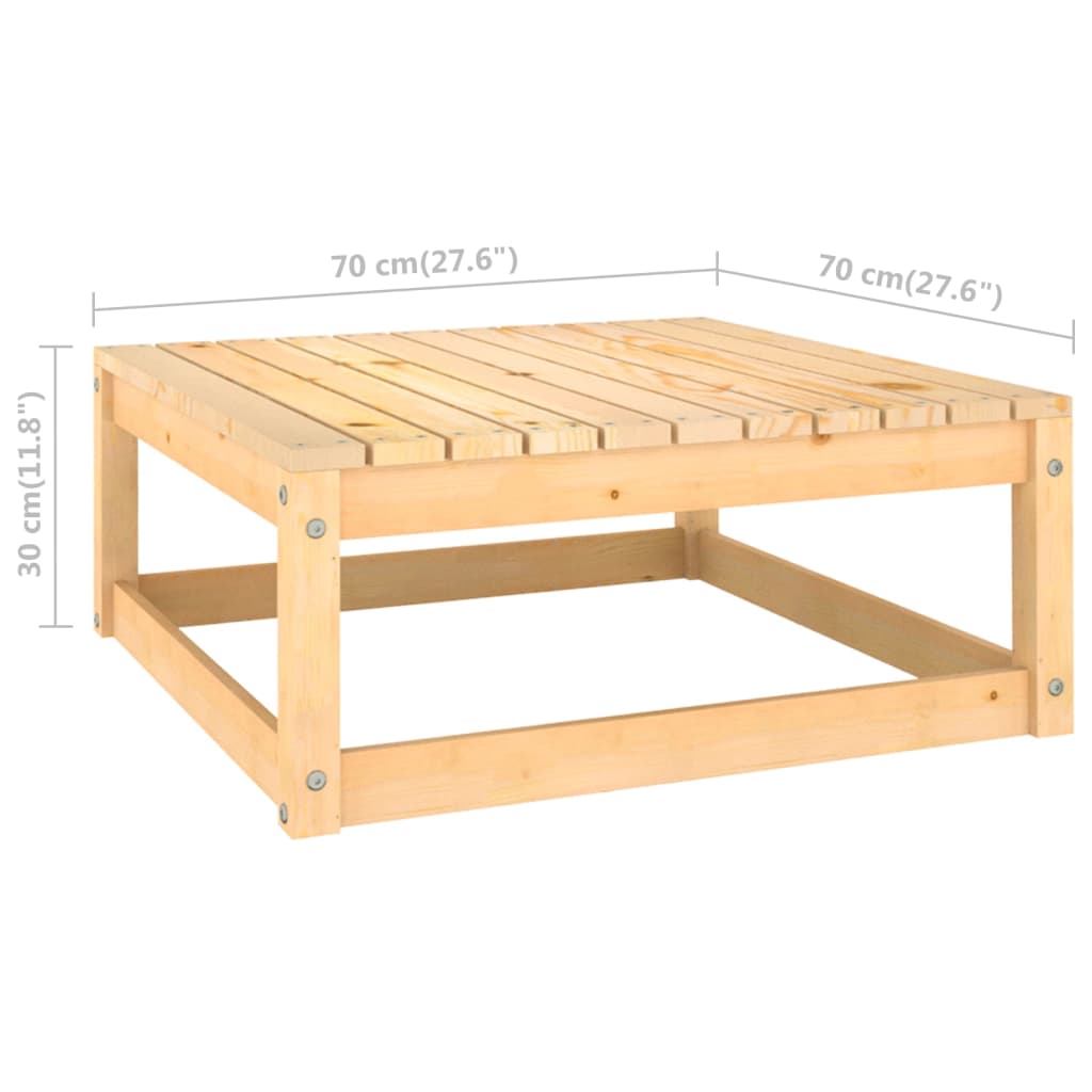 Hagesofagruppe med puter 4 deler heltre furu