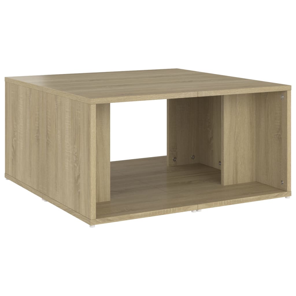 Salongbord 4 stk sonoma eik 33x33x33 cm konstruert tre