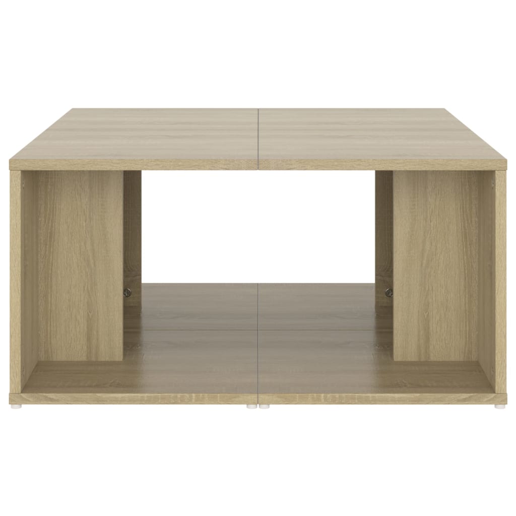 Salongbord 4 stk sonoma eik 33x33x33 cm konstruert tre