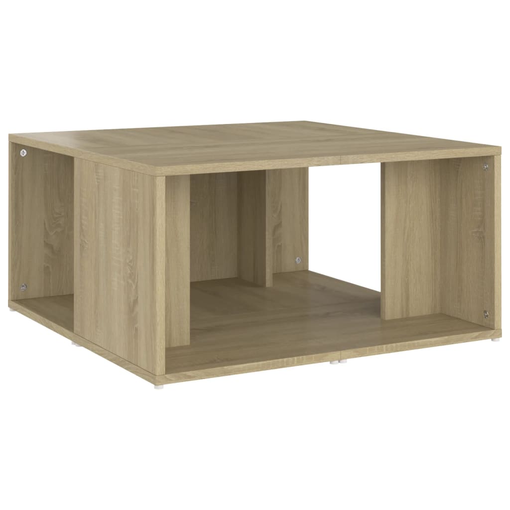 Salongbord 4 stk sonoma eik 33x33x33 cm konstruert tre