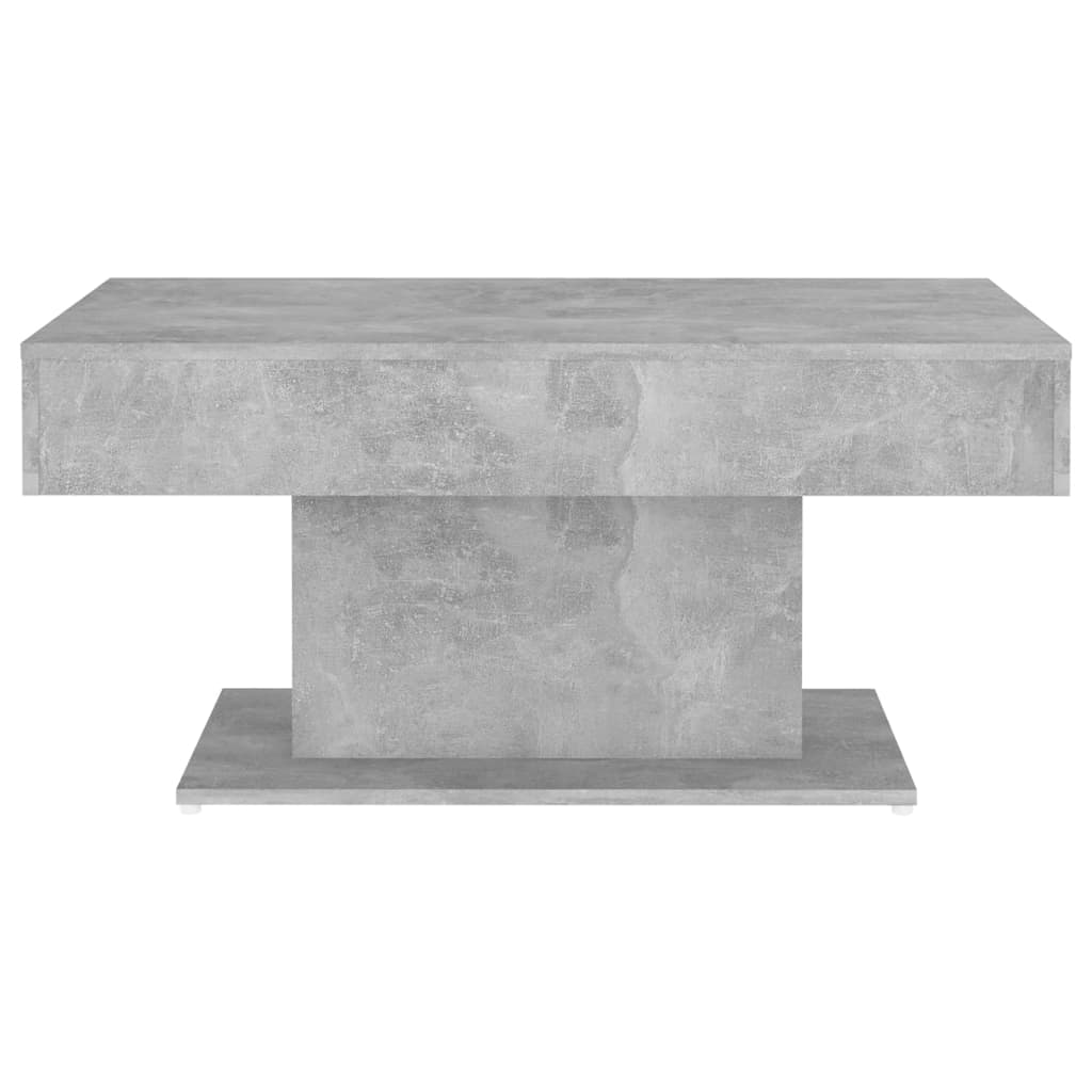 Salongbord betonggrå 96x50x45 cm konstruert tre