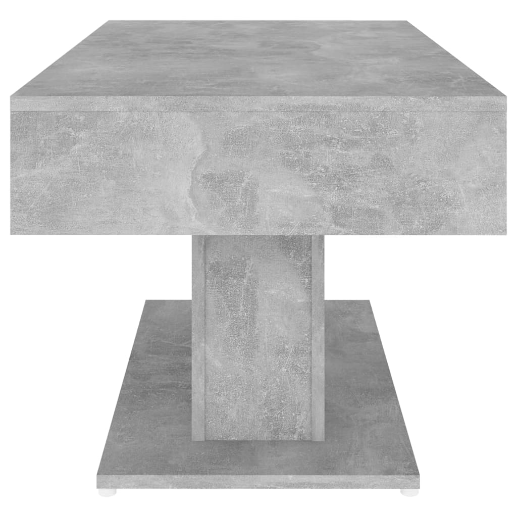 Salongbord betonggrå 96x50x45 cm konstruert tre