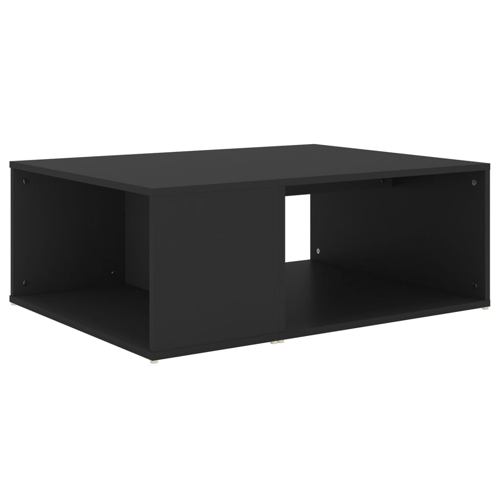 Salongbord svart 90x67x33 cm konstruert tre