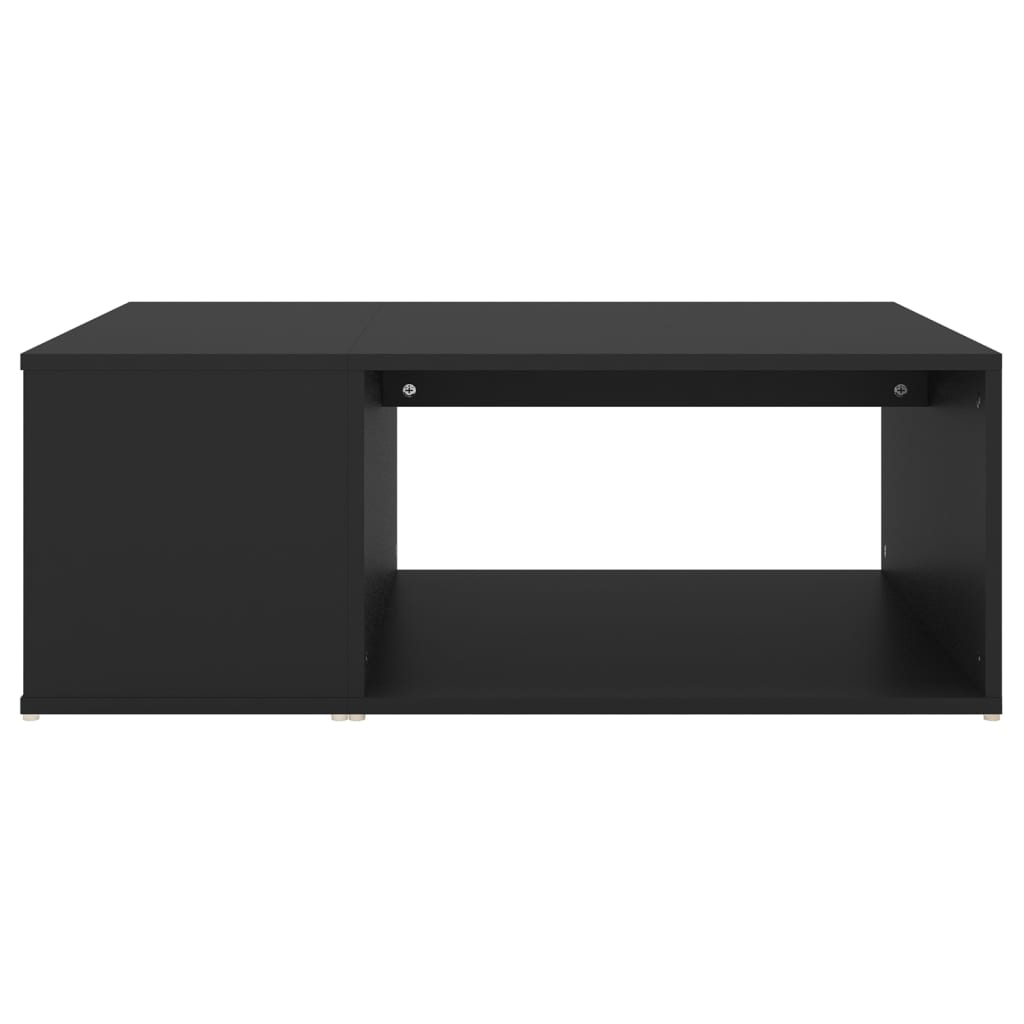 Salongbord svart 90x67x33 cm konstruert tre
