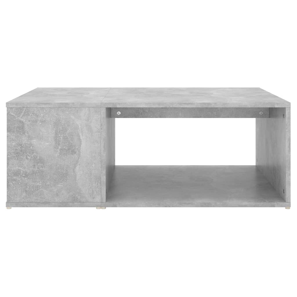 Salongbord betonggrå 90x67x33 cm konstruert tre