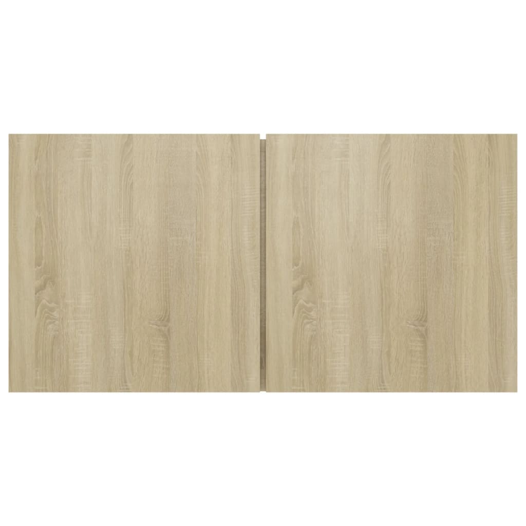 Hengende TV-benk sonoma eik 60x30x30 cm