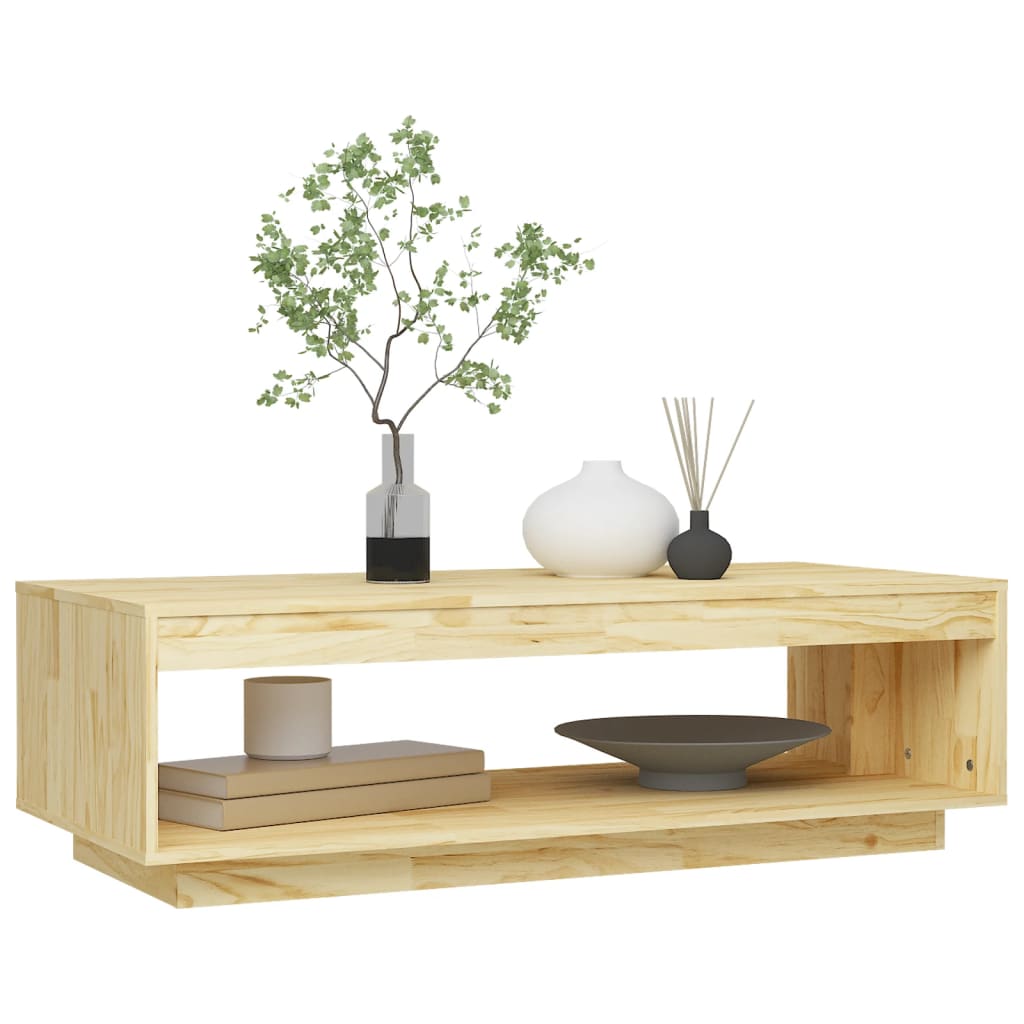 Salongbord 110x50x33,5 cm heltre furu