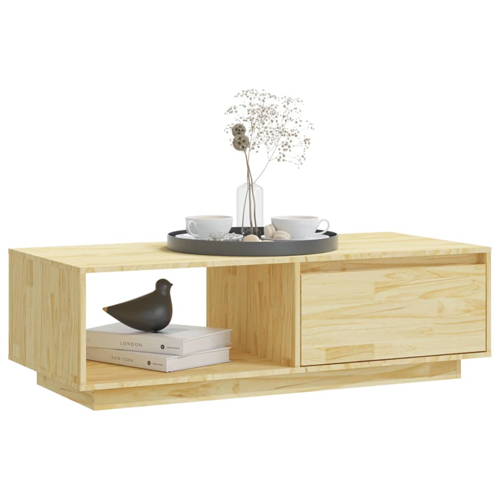 Salongbord 110x50x33,5 cm heltre furu