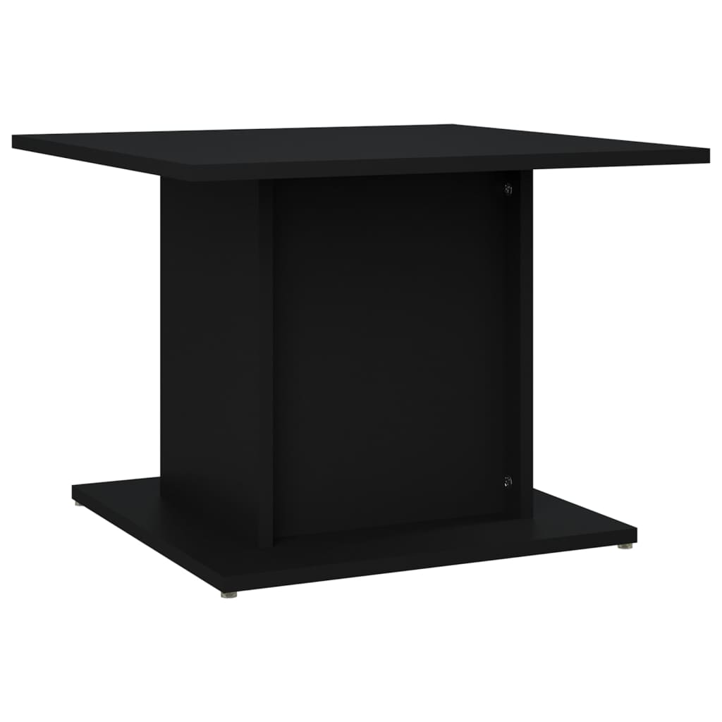 Salongbord svart 55,5x55,5x40 cm konstruert tre