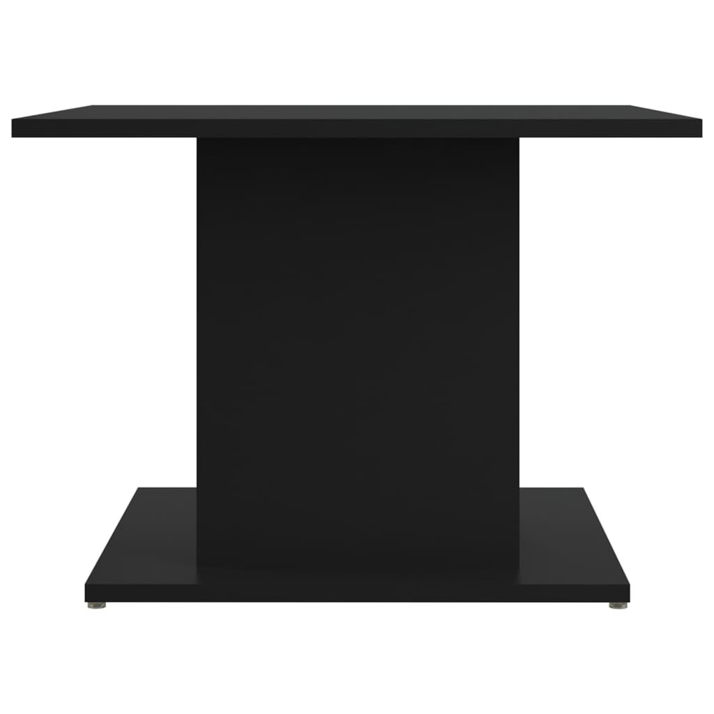Salongbord svart 55,5x55,5x40 cm konstruert tre