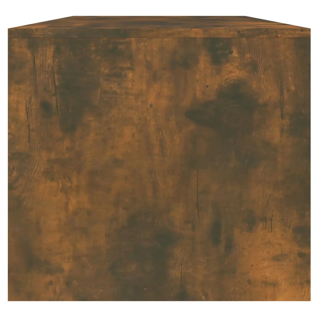 Salongbord røkt eik 102x50x45 cm konstruert tre