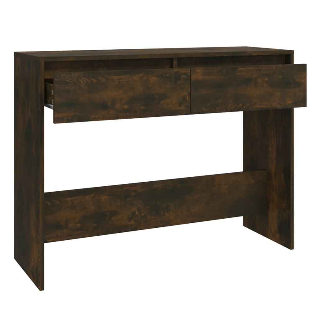 Konsollbord røkt eik 100x35x76,5 cm konstruert tre