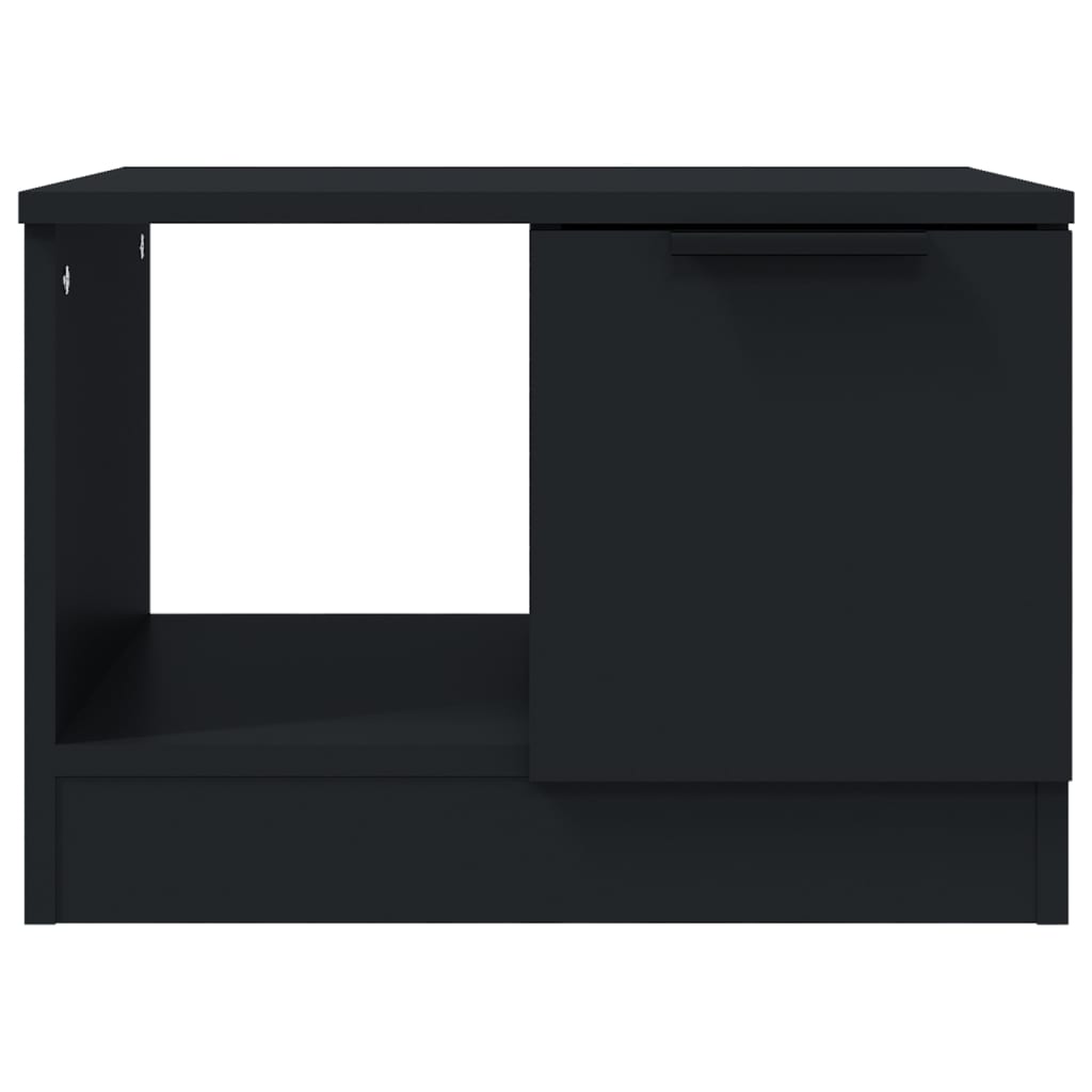 Salongbord svart 50x50x36 cm konstruert tre