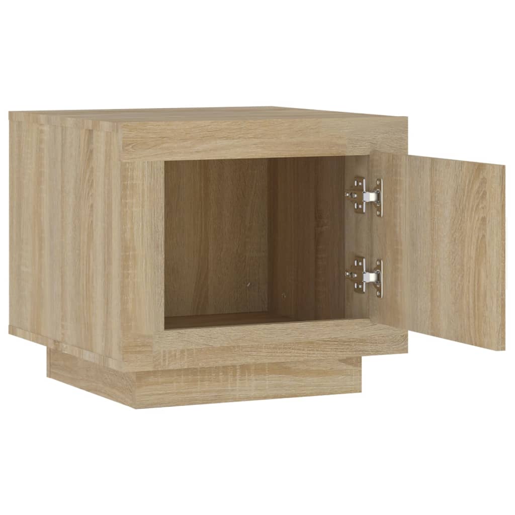 Salongbord sonoma eik 51x50x45 cm konstruert tre