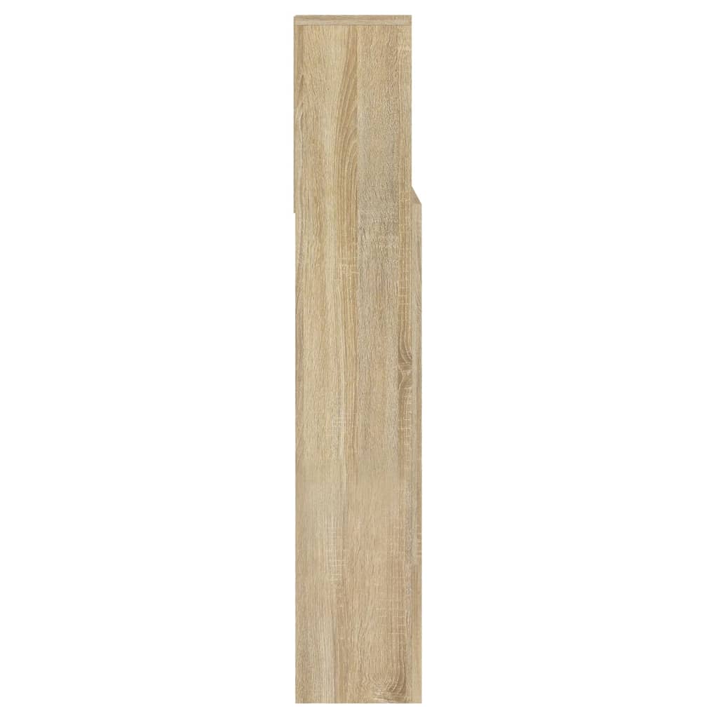 Sengegavlskap sonoma eik 140x19x103,5 cm