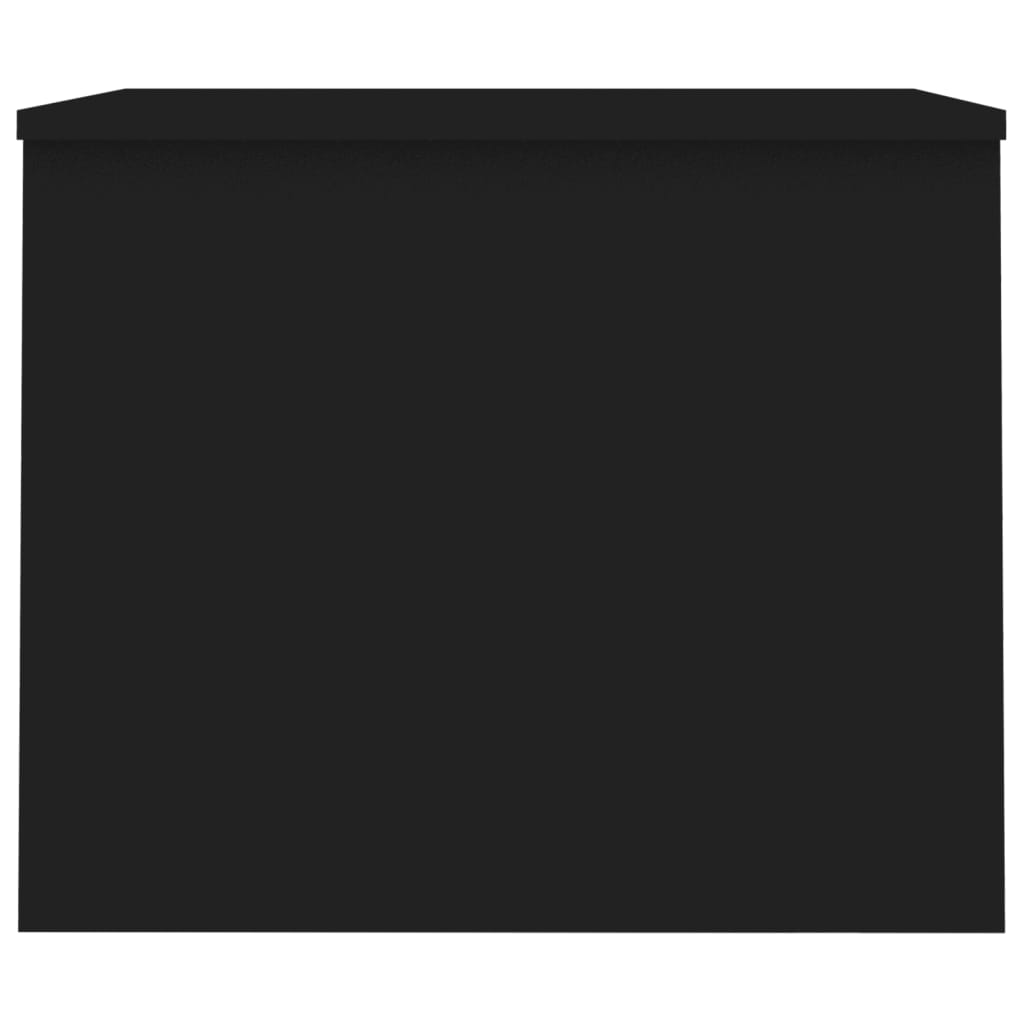 Salongbord svart 80x50,5x41,5 cm konstruert tre