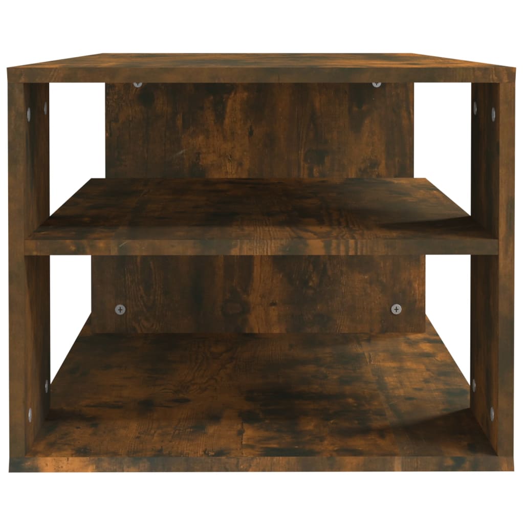 Salongbord røkt eik 100x50x40 cm konstruert tre