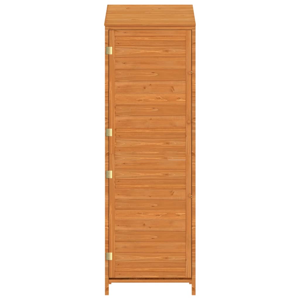 Hageskur brun 55x52x174,5 cm heltre gran