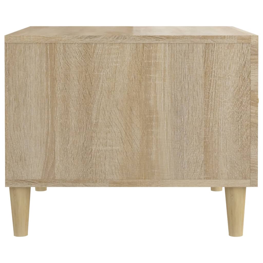 Salongbord 2 stk sonoma eik 50x50x40 cm konstruert tre