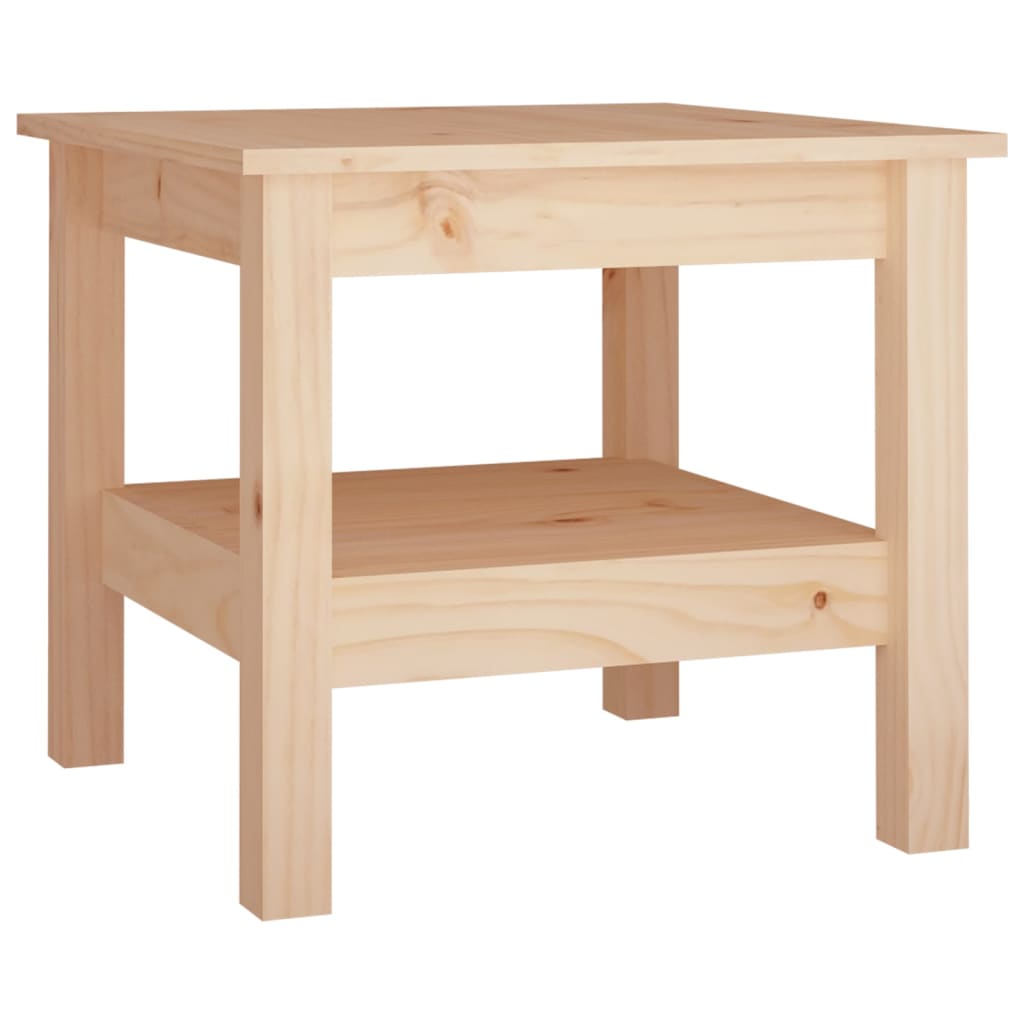 Salongbord 45x45x40 cm heltre furu