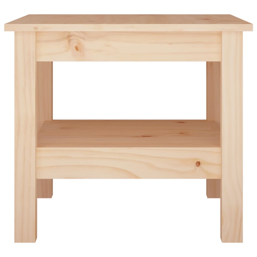 Salongbord 45x45x40 cm heltre furu