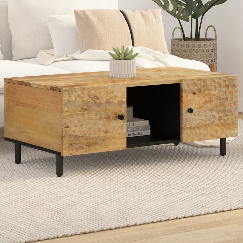 Salongbord 100x54x40 cm heltre mango