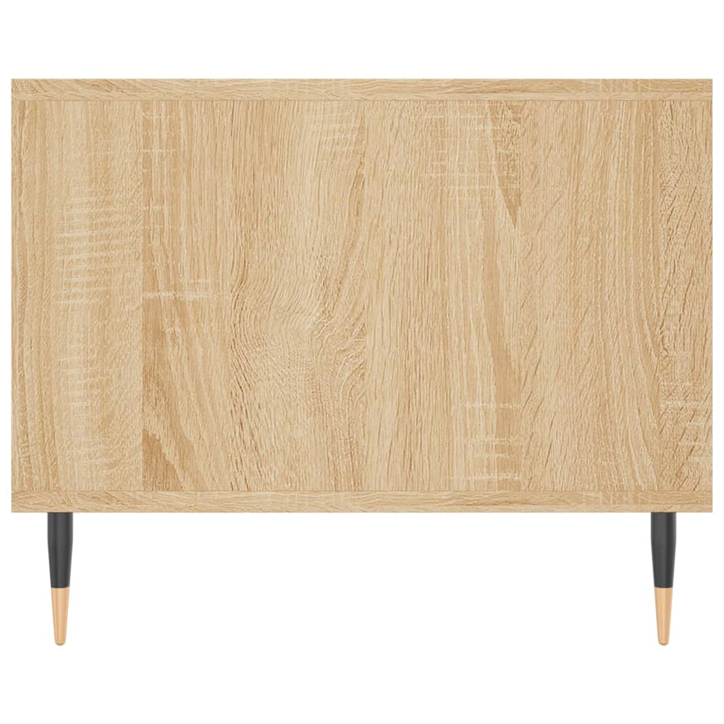 Salongbord sonoma eik 102x50x40 cm konstruert tre